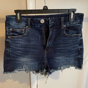 American Eagle Curvy Denim High-Waisted Shorts